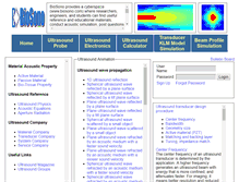 Tablet Screenshot of biosono.com